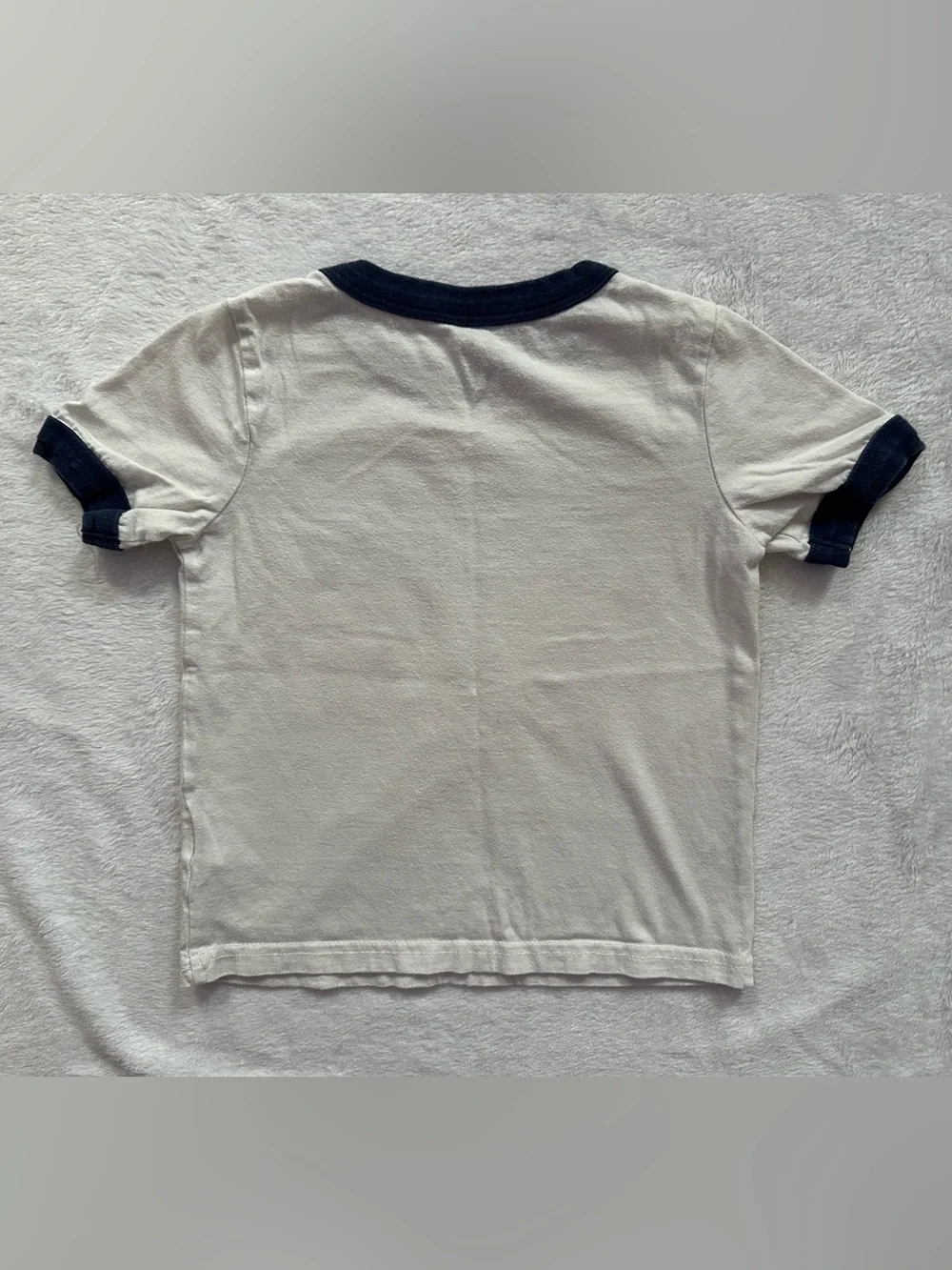 Carter’s Mr. Independent USA T-Shirt in White Blue Red Toddler Boys Size 2T
